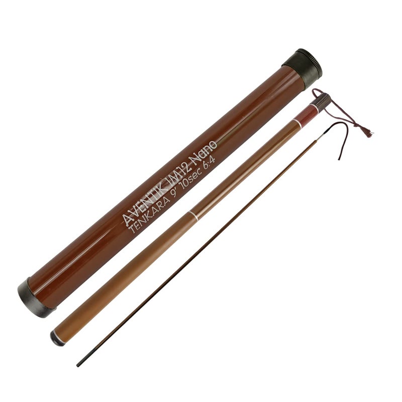 Aventik Z Tenkara Rods Pro IM12 Nano 6:4 Action 5 Most Used Sizes All Water Conditions Quality Carbon Tube Packing, Extra Spare Sections Included, Tenkara Fly Rods&Combo (9'0'' 10sec(Mini)) - Image 1
